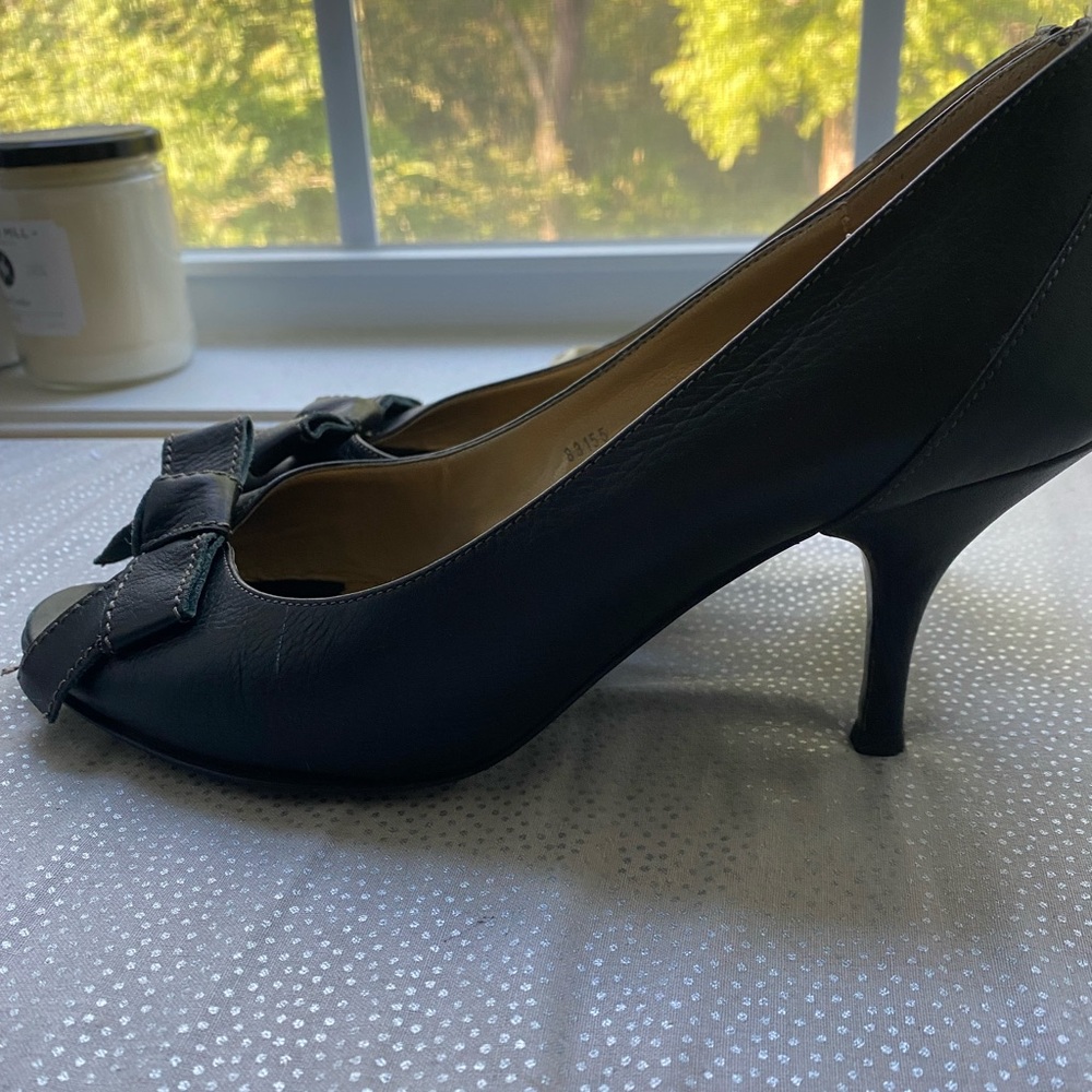 J. Crew Black Heels